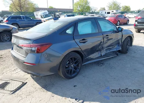 2025 Honda Civic Sport z USA, uszkodzony, nr VIN 2HGFE2F58SH572993